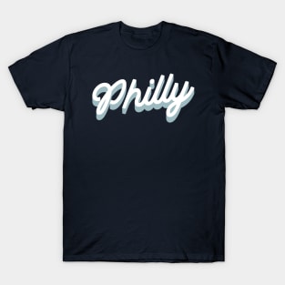 Philly cursive script T-Shirt